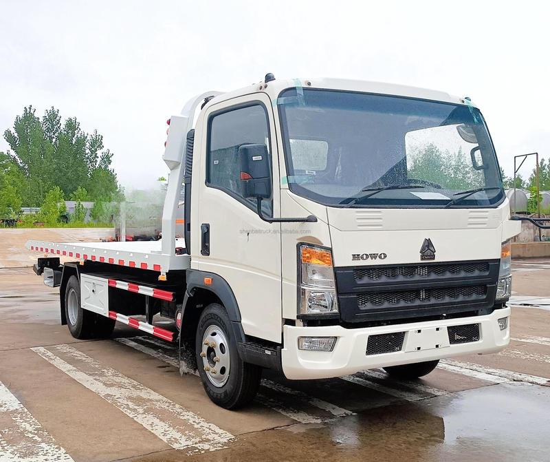 Sinotruk HOWO Factory 4x2 Flatbed Wrecker