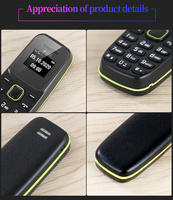 Precio del Mini Teléfono Móvil BM310 en Pakistán, Pantalla LCD de 0.66 Pulgadas, Mini Teléfono con Teclado, Teléfono Celular 2G