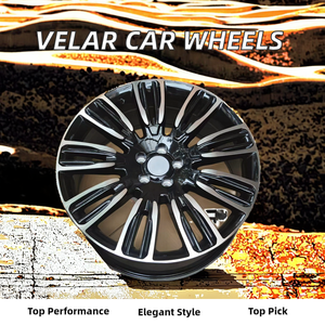 Nuovo Cerchio Concavo in Lega di Alluminio YQ Nero 8J/9.5J 45 ET 5x120 PCD 72.6x63.4 CB con Bullone per Sostituzione <span class=keywords><strong>Velar</strong></span> - Product Image 2