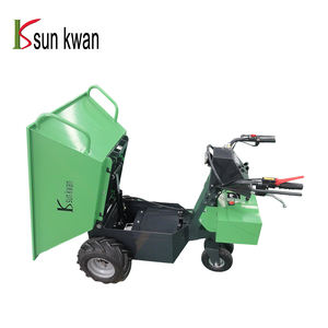 Carriola elettrica all'ingrosso del motore elettrico 320L con il mini trasportatore del dumper della ruota di capacità di carico di quattro ruote 500kg - Product Image 6