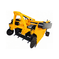 Cosechadora de Yuca Montada en Tractor con Cadena Vibratoria, Baja Tasa de Rotura, Ancho de Trabajo Personalizable, Máquina Excavadora de Yuca