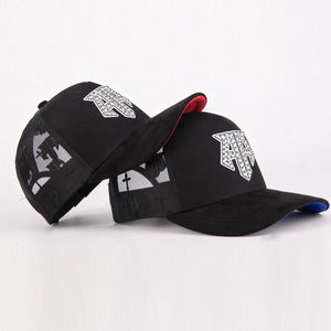 หมวกแก๊ปทรงโค้งคุณภาพสูง ตาข่ายปักลายเต็มใบ ประดับคริสตัล พร้อมปักโลโก้ตามสั่ง - Product Image 2