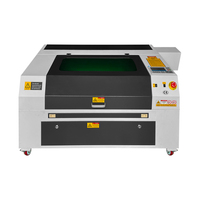 Nouvelle machine de gravure et de découpe au laser CO2 Lightburn 4060 - Refroidie par eau, haute sécurité, pour pierre/caoutchouc/bois, idée pour petite entreprise