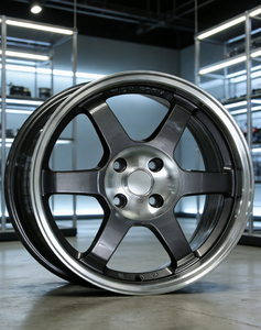 Nuevas llantas de aleación de aluminio de 16X7.0 con radios múltiples, acabado gris plomo, ajuste universal para coches japoneses y americanos, en stock. - Product Image 2