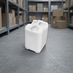 Bidon jerrycan portable LAR TN2022 10L blanc en HDPE, qualité alimentaire, pour emballage alimentaire - Product Image 2