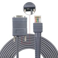Câble de Scanner de Code à barres SOTESIN RS232 à RJ50 pour Zebra Motorola Symbol DS2208 DS3400 DS3408 DS3478 DS3508 DS3578 Scanner