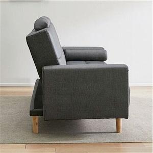 Canapé-lit pliable gris foncé tendance, nouveau design pour salon - Product Image 6