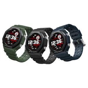 Zeblaze Ares 2 Waterproof 50M Smart Watch Health Fitness Monitor Long Battery Life Men Sport Smartwatch for Android Ios