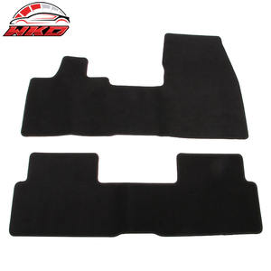 Alfombrillas para BMW i3 i3s 14-21, alfombra antideslizante delantera y trasera, terciopelo negro, 2 uds. - Product Image 1