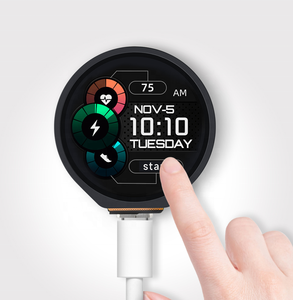 ESP32-S3หน้าจอสัมผัส TFT แบบกลมขนาด1.28นิ้วความละเอียด240x240มีเซ็นเซอร์มาตรความเร่งและไจโรสโคป - Product Image 1