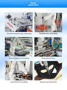 Điều kiện mới đào Kuka cánh tay <span class=keywords><strong>robot</strong></span> <span class=keywords><strong>6</strong></span> trục <span class=keywords><strong>6</strong></span>-8 trục lắp ráp bộ điều khiển ứng dụng lõi động cơ PLC ổ điện bảo vệ IP40 - Product Image 6