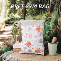 Nouveaux produits personnalisés Sac humide flexible Sac humide personnalisé réutilisable Sacs humides lavables et étanches avec marque privée