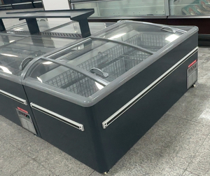 Low Temperature Modular Island Freezer Large Capacity Seafood Freezer Supermarket Combination Refrigerated European Style - Product Image 1