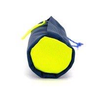 Pochette à friandises pour chien en Oxford, portable, souple, multicolores, cylindrique, pour l'entraînement des animaux de compagnie, avec fermeture à glissière