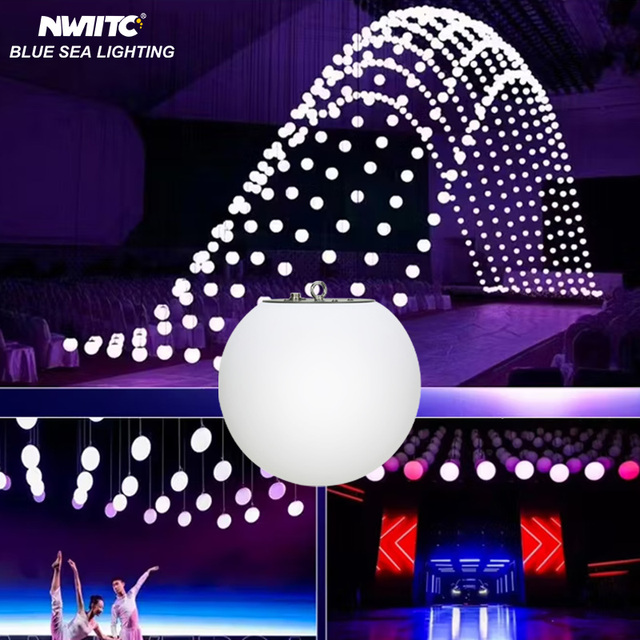 6m Height LED Kinetic Ball Projection Lights Stage Lights for Theater Wedding Bar Hotel Events