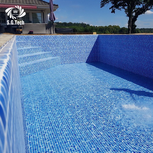 2025 Water Crown Factory PVC antideslizante Water Ripple Pool <span class=keywords><strong>Liner</strong></span> sobre el suelo accesorios para piscinas - Product Image 4