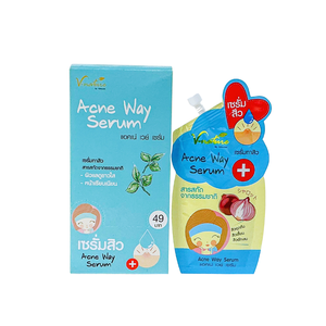 Reduce las espinillas durante la noche V NATURE Acne Way Serum (6 sobres/1 caja) Sachet Cream Combate el acné Reduce la inflamación del aceite Visiblemente - Product Image 3