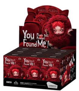ตุ๊กตา PopMart ของแท้ 100% ซีรีส์ <span class=keywords><strong>You</strong></span> Found <span class=keywords><strong>Me</strong></span> ตุ๊กตาห้อยพวงกุญแจ ของเล่นตุ๊กตาฮาโลวีนแบบกล่องสุ่ม - Product Image 1