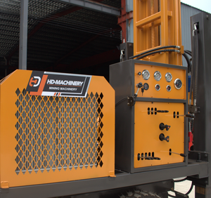 Tricycle de moteur diesel de plate-forme de forage de puits d'eau portatif de 200 mètres plate-forme de forage de mine de Huida Huida comportant l'option de noyau de moteur de pompe - Product Image 4