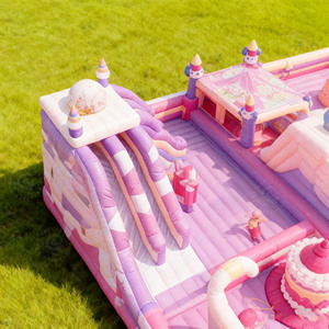 Parque de Atracciones Inflable con Castillo Hinchable de Calidad Industrial para Juegos Divertidos - Product Image 4