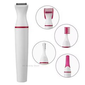 Épilateur électrique multifonction 5 en 1, ABS rechargeable, lames en acier inoxydable pour femmes, rasoir pour l'épilation, rasoir pour les sourcils, les aisselles - Product Image 2