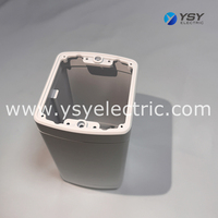 Boîtier de caméra CCTV en alliage d'aluminium OEM, revêtement en poudre, boîtier de caméra industriel, boîtier de caméra en aluminium usiné CNC