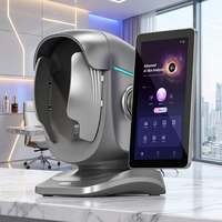 Analyseur de peau et de cuir chevelu 2026 X3 Pro AI 3D View avec scanner d'hydratation et de teint