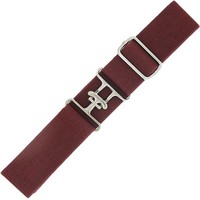Ceinture équestre élastique de 1,5 pouce de couleur unie avec boucle en alliage en forme de D, sans MOQ, avec logo gravé gratuitement, couleur scintillante