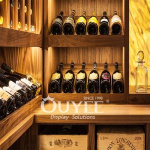 Design d'intérieur de magasin de vin, étagères à <span class=keywords><strong>alcool</strong></span> en bois, étagères à spiritueux, vitrine à whisky - Product Image 6