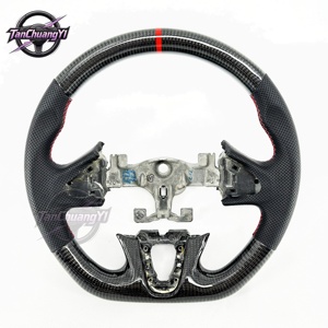 Volant de voiture en fibre de carbone à succès pour Renault Megane <span class=keywords><strong>3</strong></span> 3RS Clio4 Rs - Product Image 1
