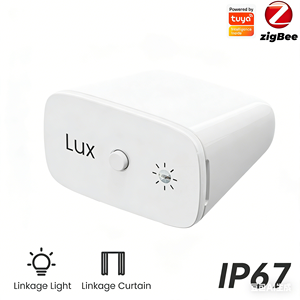 Capteur de lumière intelligent Tuya Zigbee 3.0, détecteur d'éclairement, de luminosité et de lumière ambiante, contrôle par application domotique, étanche IP67 - Product Image 1