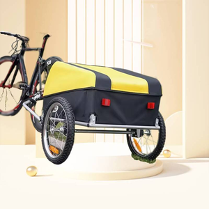 CZFIT 2026 NUEVO Remolque de Carga Plegable y Desmontable para Bicicleta de Carretera con Tela Oxford y Acero al Carbono, Colorido, para Viajes y Camping al Aire Libre - Product Image 3