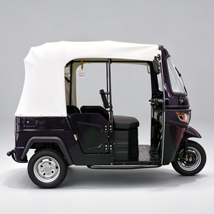 Mototaxi Eléctrico de Alta Potencia con Motor de 3000W, 4 Plazas, Triciclo Eléctrico de 3 Ruedas para <span class=keywords><strong>Taxi</strong></span> Urbano Africano - Product Image 2