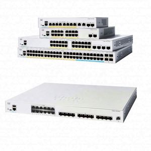 Commutateur Gigabit Cisco Catalyst 1300 à 16 ports C1300-16XTS avec fonction QoS, 8x 10G + 8x SFP+, commutateur réseau Cisco - Product Image 1