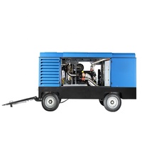 Liutech Portable Diesel Moteur Compresseur Foreur 1200cfm Forage De Puits D'eau 8000m Profondeur 12V Utilisé Condition Huile Portable Air