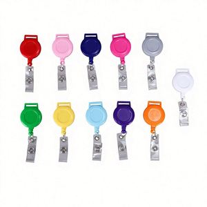 Cordons de cou pour porte-badge d'identification, cordon plat en nylon durable avec boucle ABS, étiquettes nominatives pour badge - Product Image 1
