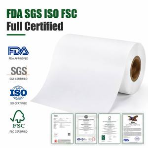 Rollo de Papel Antigrasa al por Mayor, 30-60 g/m², Papel Resistente al Aceite de Grado Alimenticio, Rollo Jumbo, Papel Antigrasa para Envasado de Alimentos - Product Image 1