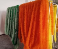 Écharpe rouge en plumes de marabout de Turquie pour femme, idéale pour les fêtes à domicile, mariages, décorations de Noël, artisanat, vêtements, costumes, robes de danse et accessoires.
