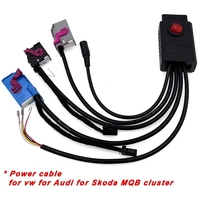 Cable de alimentación MQB Cluster 12V 4th 5 ID48 Key Program NEC35XX Instrumento Fit VVDI2 CGDI