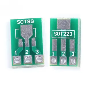 SOT89 DIP SOT223 DIP adaptör panosu 1.5mm pitch pin pitch yama evrensel kurulu PCB geçmek