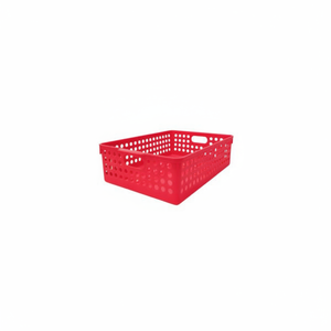 Inomata Eco Simple 501 Panier de bain Rouge Solution de rangement - Product Image 1