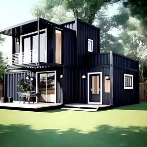 Struttura <span class=keywords><strong>Casa</strong></span> Container Creativa, <span class=keywords><strong>Casa</strong></span> Prefabbricata Modulare di Lusso Contemporanea di Alta Qualità per Hotel <span class=keywords><strong>e</strong></span> Caffetterie - Product Image 1