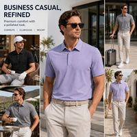 Polo de tennis JNEI pour homme, déflecteur de chaleur, 150g, protection contre les radiations, polyester fonctionnel, performance, vente en gros