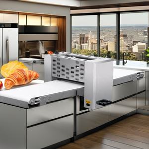 Máy làm bánh trứng croissant nhỏ bằng thép không gỉ, máy nướng bánh kiểu Đan Mạch, thiết bị làm bánh thương mại, thiết bị chế biến đồ ăn nhẹ - Product Image 3