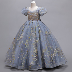Abito <span class=keywords><strong>da</strong></span> principessa a maniche corte <span class=keywords><strong>da</strong></span> bambina abito <span class=keywords><strong>da</strong></span> principessa soffice formale di alta qualità vestito <span class=keywords><strong>da</strong></span> ragazza dei fiori per pianoforte <span class=keywords><strong>da</strong></span> <span class=keywords><strong>sposa</strong></span> - Product Image 1