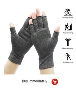 Gants de conduite demi-doigts respirants et fins, anti-UV, élastiques, pour la protection solaire (vente en gros) - Product Image 4