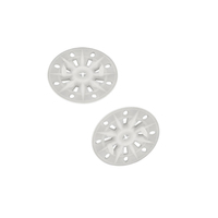 OEM Rondelle à griffes en acier galvanisé de 1-1/4 po avec 4 griffes pour l'installation de panneaux de support étanches et de murs de douche