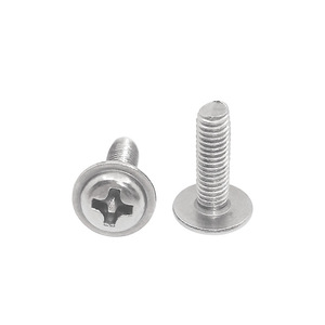 Tornillo de Cabeza Plana de Acero Inoxidable 304, M3x10mm, Rosca Métrica Estándar, Acabado Liso - Product Image 1