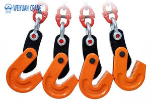 ตัวหนีบโซ่ยกแบบแผ่นขนาด 1-5 ตัน พร้อมเกียร์โลหะเสริมแรง สายสลิงยกแบบแนวนอนกันลื่น ชนิดสายสลิงโซ่ - Product Image 4