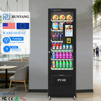 Distributeur automatique de snacks RUNYANG personnalisé avec écran tactile à vendre – Distributeur automatique pour aliments et boissons